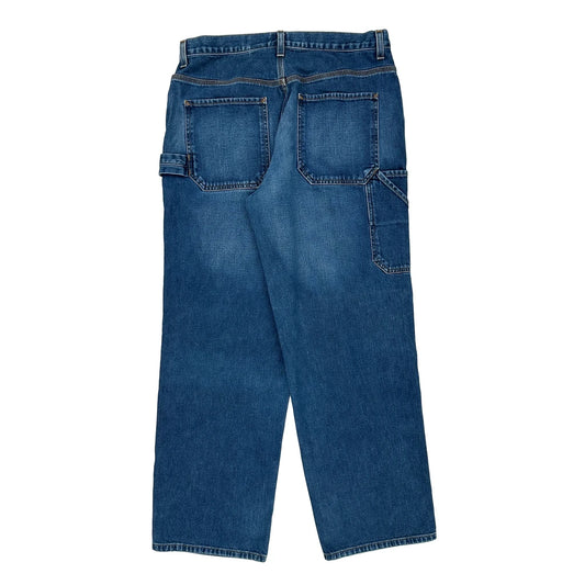 Calvin Klein Jeans Carpenter Jeans - 34W 31L Blue Cotton