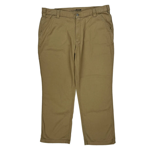 Carhartt Trousers - 38W 29L Beige Cotton Blend