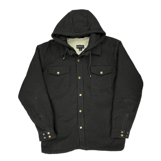 Workwear Dakota Grizzly Jacket - Large Black Cotton