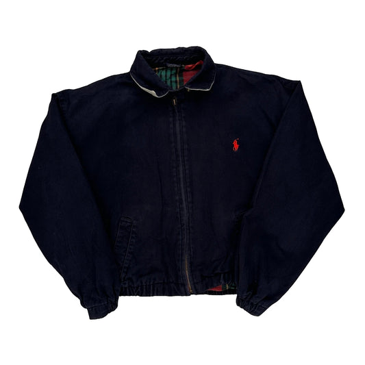 Age 8 Polo By Ralph Lauren Harrington Jacket - Small Navy Cotton
