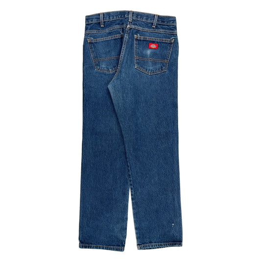 Dickies Jeans - 32W 32L Blue Cotton