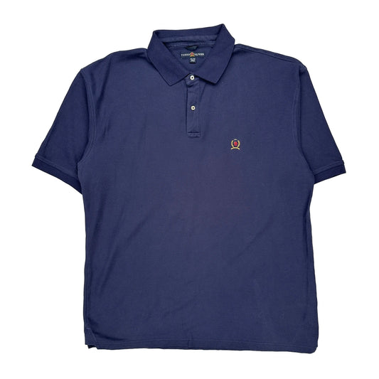 Tommy Hilfiger Polo Shirt - 2XL Blue Cotton
