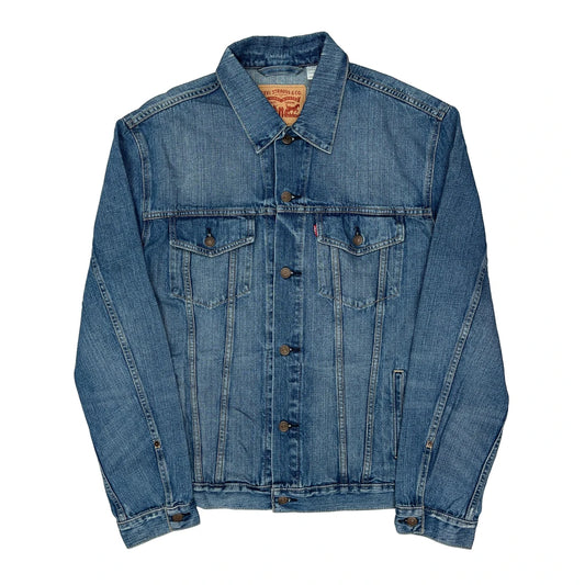 Levis Denim Jacket - Large Blue Denim