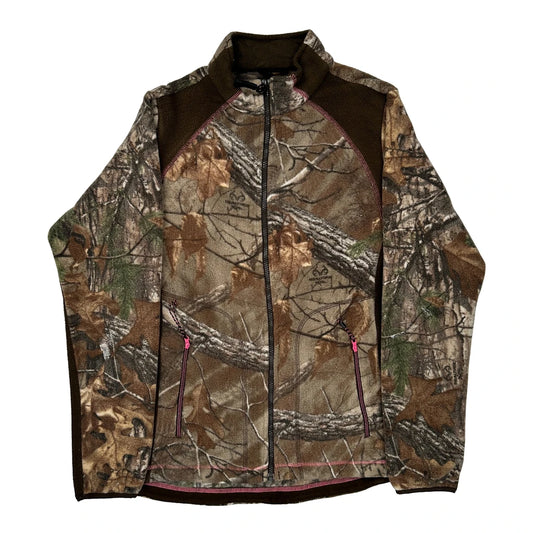 Game Winner Camo Fleece Jacket - Large Camo Polyester