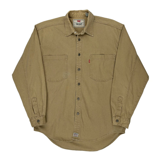 Levis Denim Shirt - Medium Beige Cotton
