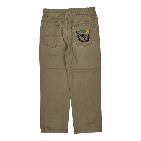 Vintage Age 5 Coogi Trousers - X-Smallw 23L Beige Cotton Blend