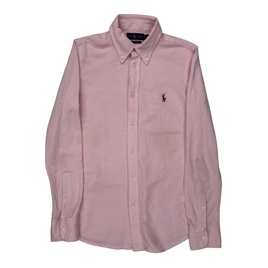Ralph Lauren Shirt - Medium Pink Cotton
