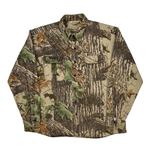 Vintage Hunting Realtree Camo Shirt - 2XL Camo Cotton