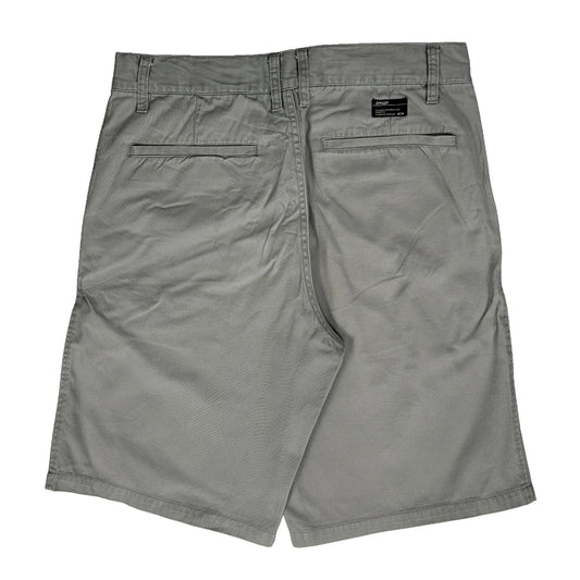 Oakley Chino Shorts - 32W 11L Grey Cotton