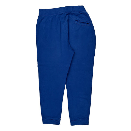 Armani Exchange Joggers - Large Blue Cotton