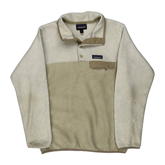Synchilla Patagonia Fleece - XS Beige Polyester