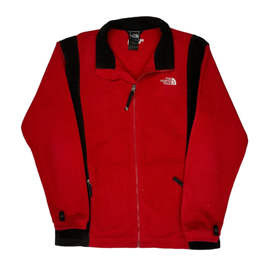 The North Face Fleece Jacket - XL Red Polyester