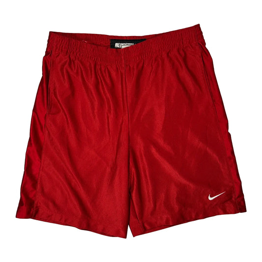 Vintage Basketball Nike Sport Shorts - Large Red Polyester
