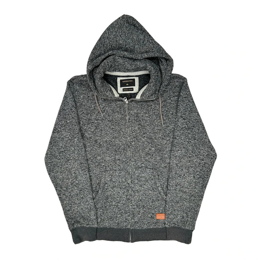 Vintage Quiksilver Hoodie - XL Grey Polyester