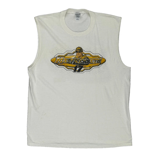 Matt Kenseth Gildan Nascar T-Shirt - XL White Cotton