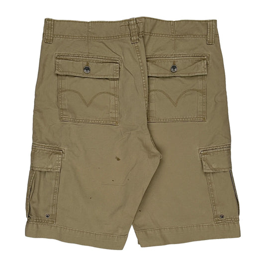 Levis Cargo Shorts - 38W 12L Beige Cotton