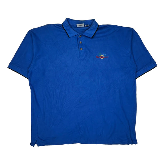 Vintage Walt Disney World Disney Polo Shirt - XL Blue Cotton
