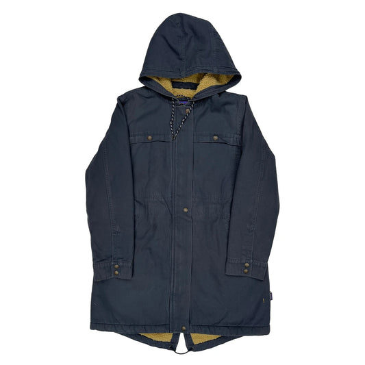 Patagonia Parka - Large Navy Cotton