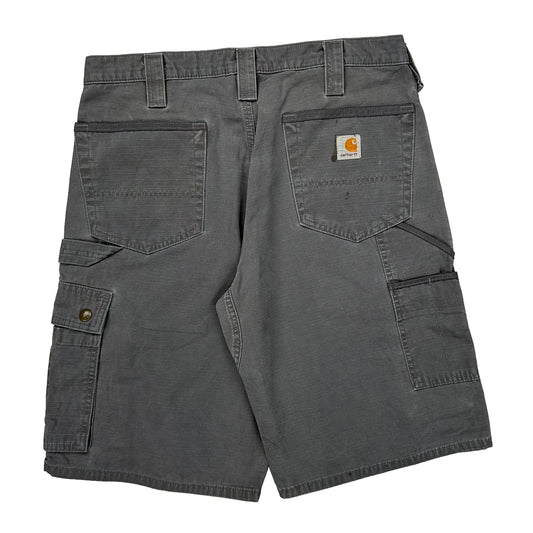 Carhartt Cargo Shorts - 36W 11L Grey Cotton