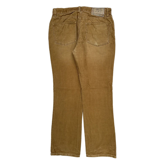 Polo By Ralph Lauren Cord Trousers - 34″ Waist Brown Cotton