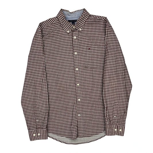 Custom Fit Tommy Hilfiger Checked Shirt - Large Multicoloured Cotton