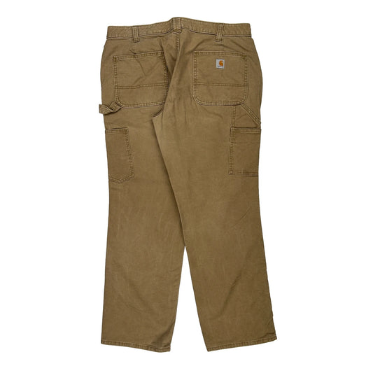 Carhartt Carpenter Trousers - 36W 31L Brown Cotton