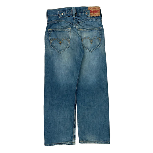 Levis Jeans - 30W 28L Blue Denim