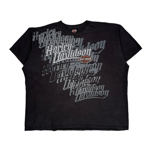 Bluegrass Harley Davidson T-Shirt - 2XL Black Cotton