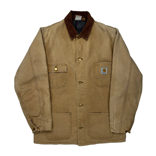 Chore Carhartt Jacket - Large Brown Cotton