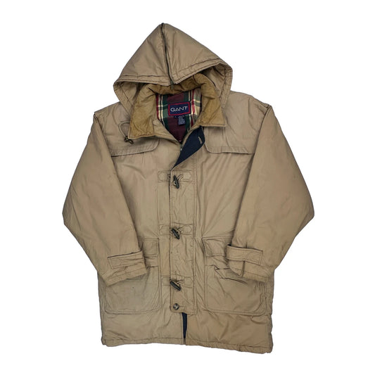 Gant Parka - Large Beige Cotton