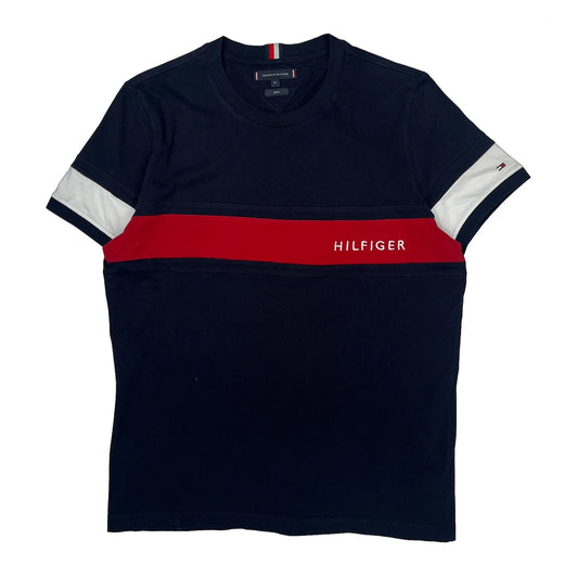 Tommy Hilfiger Slim Fit T-Shirt - XL Navy Cotton