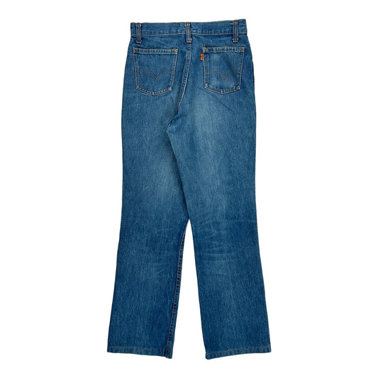 Orange Tab Levis Jeans - 28W UK 10 Blue Denim