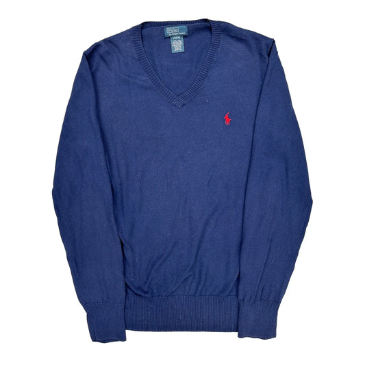 Age 14-16 Polo By Ralph Lauren Jumper - Large Blue Cotton