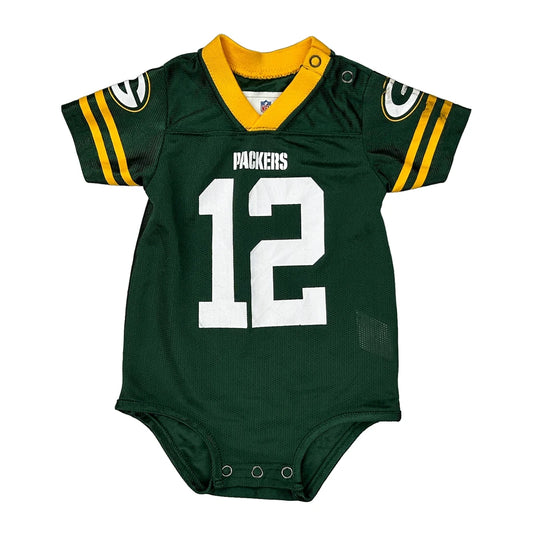 Age 3-6 Months Nfl Football Bodysuit - 4XS Green Polyester