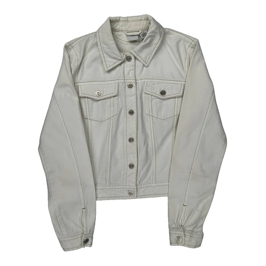 Armani Exchange Denim Jacket - Medium White Cotton