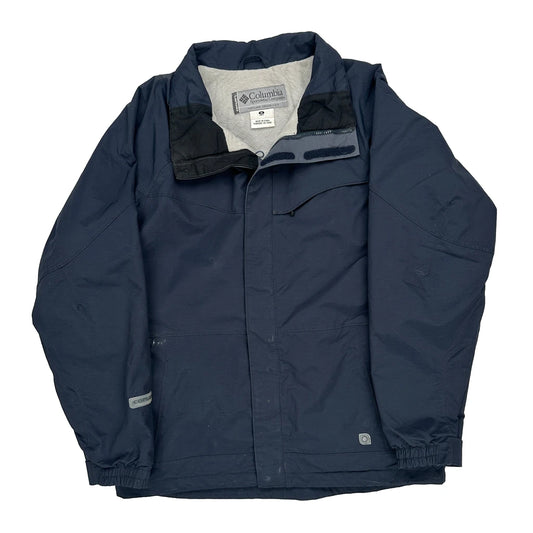 Columbia Jacket - Medium Navy Polyester