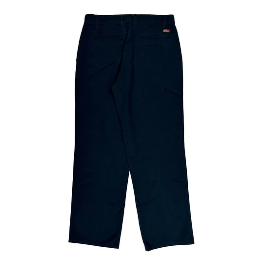 Vintage Dickies Trousers - 32W 32L Black Polyester Blend