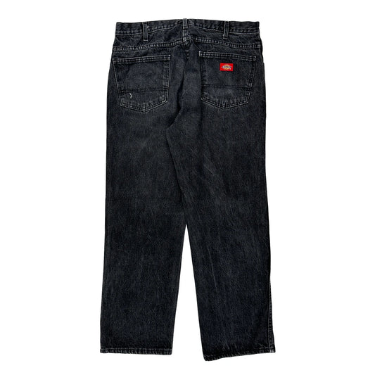 Dickies Jeans - 33W 30L Black Cotton