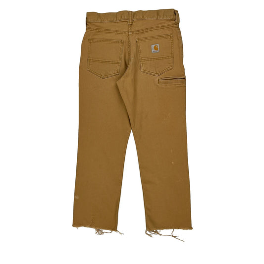 Carhartt Carpenter Jeans - 30W 26L Brown Cotton Blend
