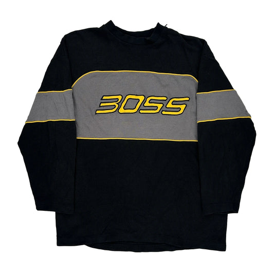 Boss Graphic Sweatshirt - XL Black Polyester Blend