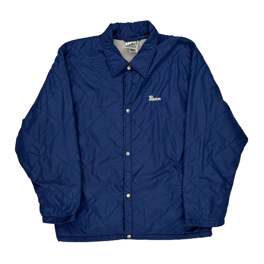 Adidas Jacket - XL Blue Nylon
