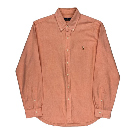 Ralph Lauren Shirt - Large Orange Cotton