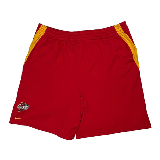 Iowa State Nike Football Sport Shorts - XL Red Polyester