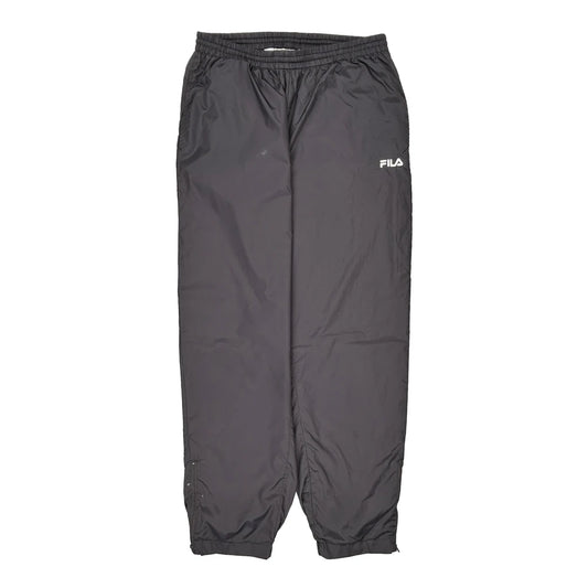 Fila Tracksuit - XL Black Nylon