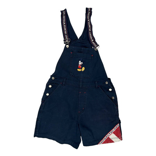 Mickey Mouse Mickey Unlimited Dungarees - Medium Blue Cotton