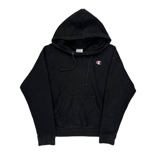 Reverse Weave Champion Hoodie - Medium Black Cotton