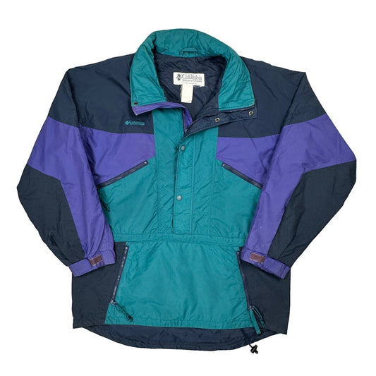 Columbia Oversized Anorak - Large Multicoloured Nylon