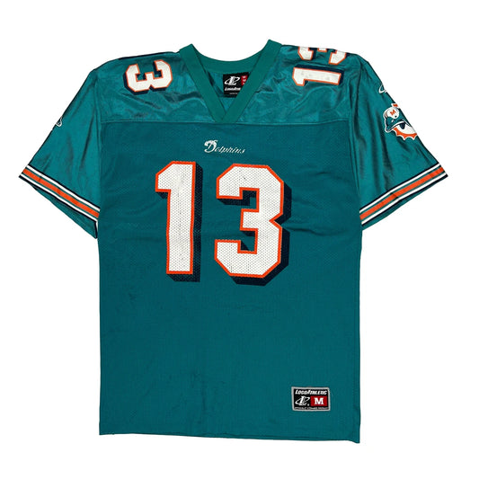 Miami Dolphins Logo Athletics Football Jersey - Medium Green Polyester