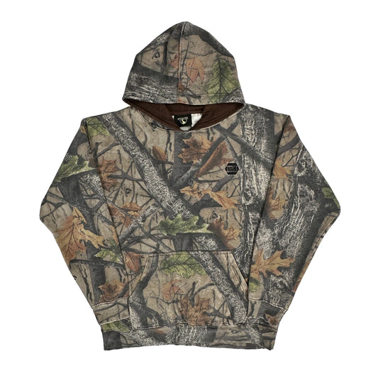 Wood N Trail Camo Hoodie - Large Camo Cotton