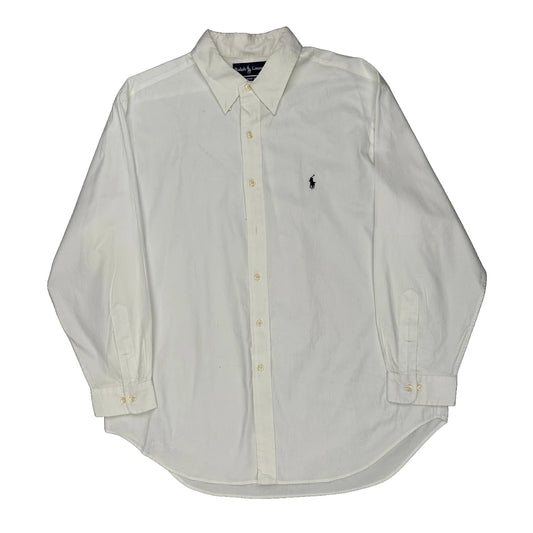 Ralph Lauren Shirt - XL White Cotton